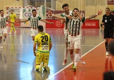 El Córdoba Patrimonio se niega a dejar de soñar tras ganar al Jaén Paraíso Interior (4-3)