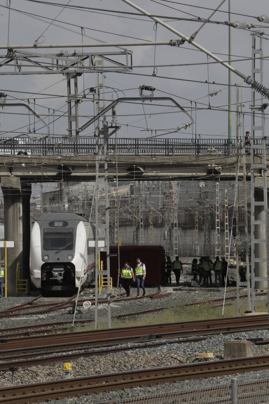 Aparece el cuerpo de Álvaro Prieto entre los vagones de un tren en Sevilla