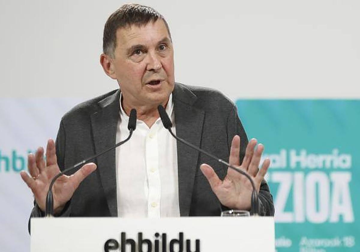 El coordiador general de EH Bildu, Arnaldo Otegi