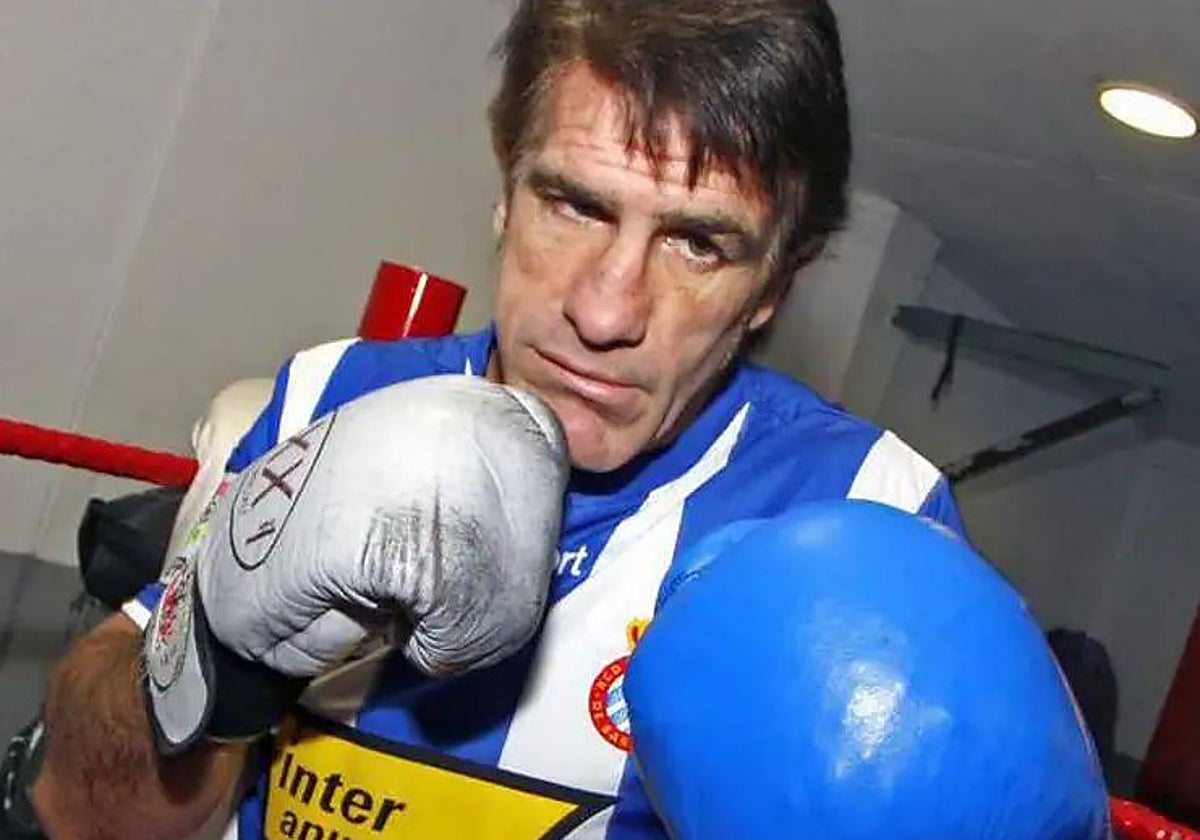 Xavi Moya, excampeón de España de boxeo