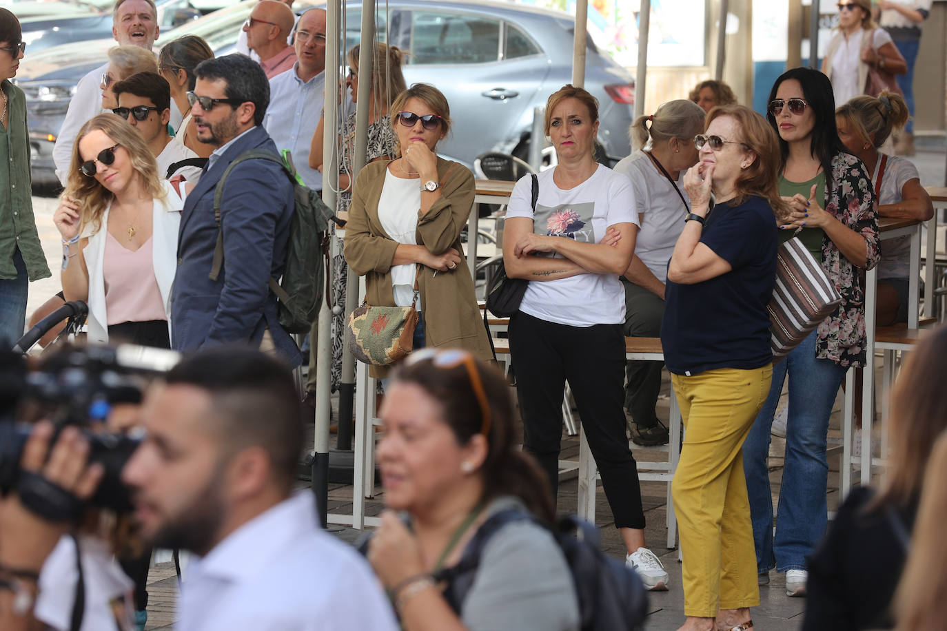 Fotos: Los emotivos minutos de silencio en memoria de Álvaro Prieto