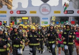 Calles cortadas por la Cursa de Bombers de Barcelona del domingo: estas son las afectaciones en el transporte público