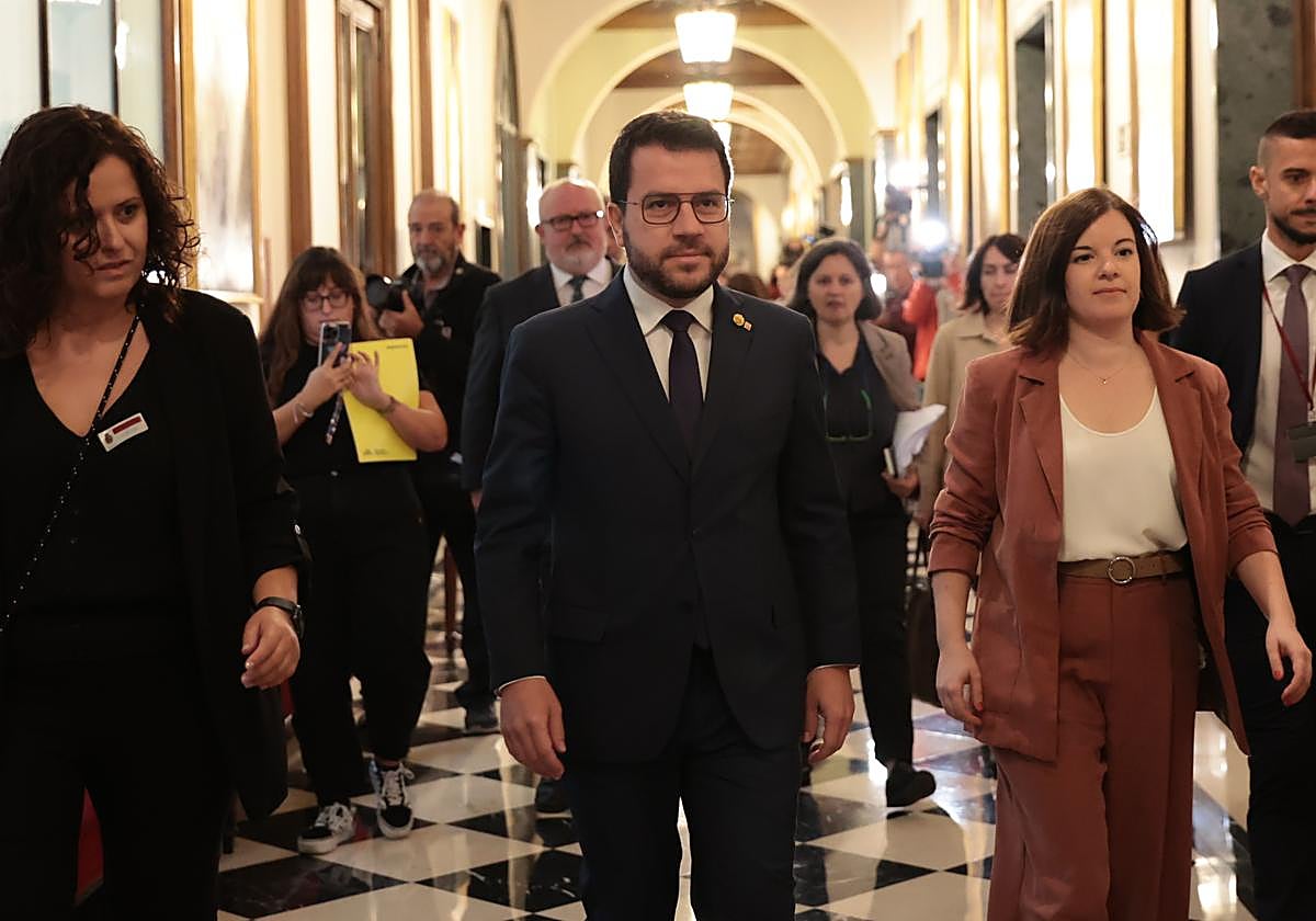 Debate sobre la amnistía en el Senado, en directo: discurso de Pere Aragonès y última hora de la Comisión de las Comunidades Autónomas hoy