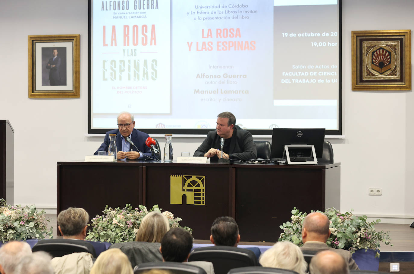 Fotos: Alfonso Guerra presenta su libro &#039;La rosa y las espinas&#039; en Córdoba