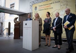 La poeta uruguaya de 91 años Circe Maia recibe el XX Premio de Poesía Federico García Lorca
