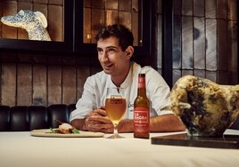 La perdiz roja, la receta exclusiva con Cerveza La Sagra que el chef toledano Víctor Infantes fusiona con sabores «ancestrales»