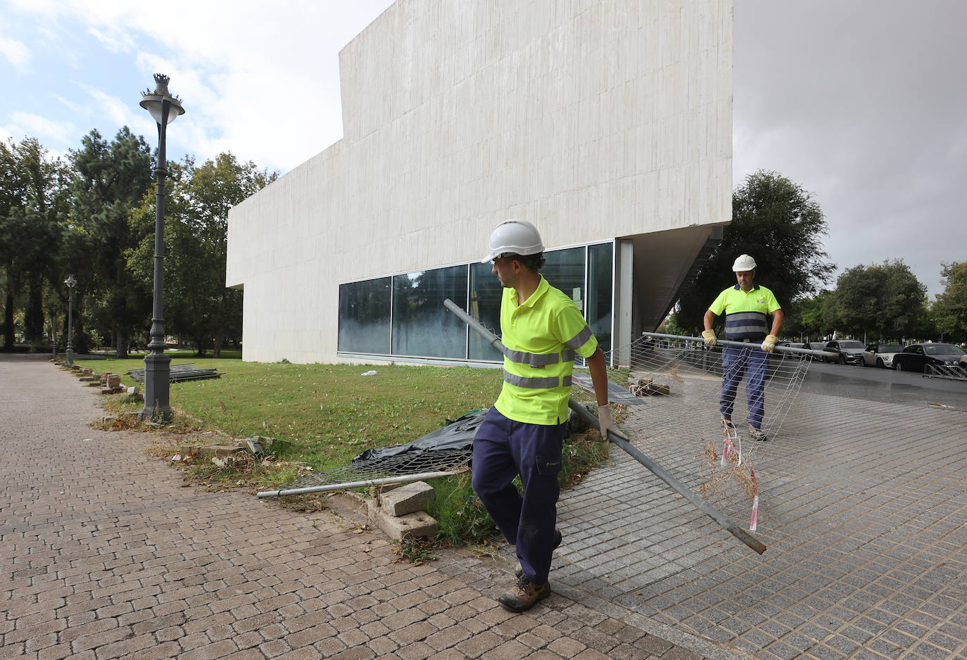 Fotos: La Biblioteca de Córdoba se prepara para el traslado al nuevo edificio
