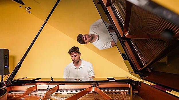 Uno de los participantes en el maratón de jóvenes pianistas