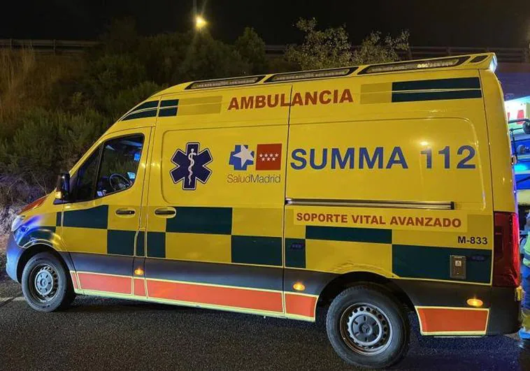 Una ambulancia Summa 112