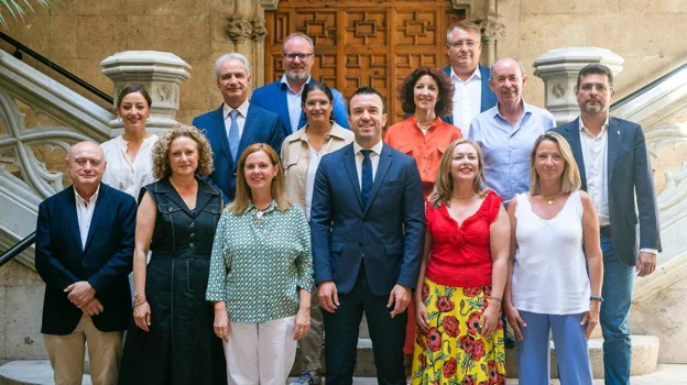 Imagen del equipo de gobierno de la Diputación de Valencia