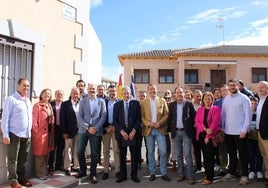 Layos dedica una calle a su exalcalde Rafael García-Patos