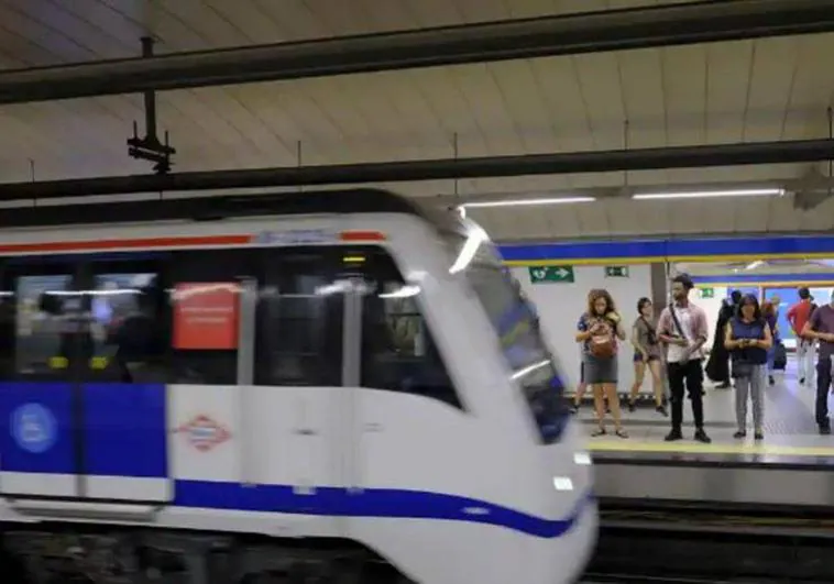 Una estación de Metro de Madrid