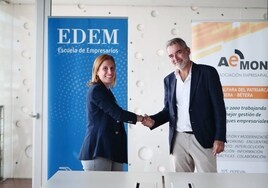 AEMON y EDEM Escuela de Empresarios firman un convenio de colaboración