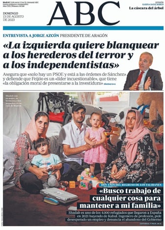 Imagen - «Quiero que encuentres a esta familia». La portada que se cruzó en el camino de Shadab y cambió su vida