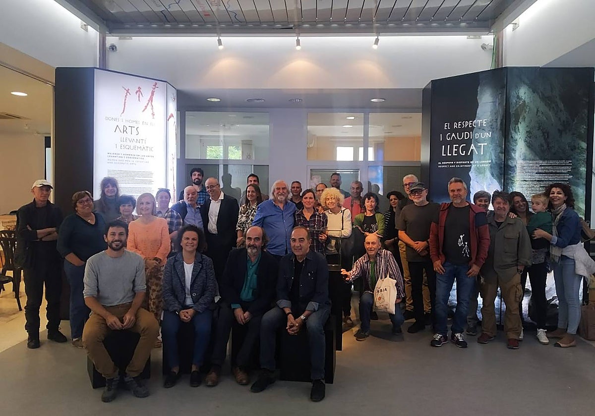 Imagen del Centro de Interpretación de Arte Rupestre de Vall de la Gallinera