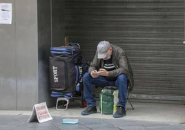Cáritas atiende a 5.200 personas sin hogar en Andalucía