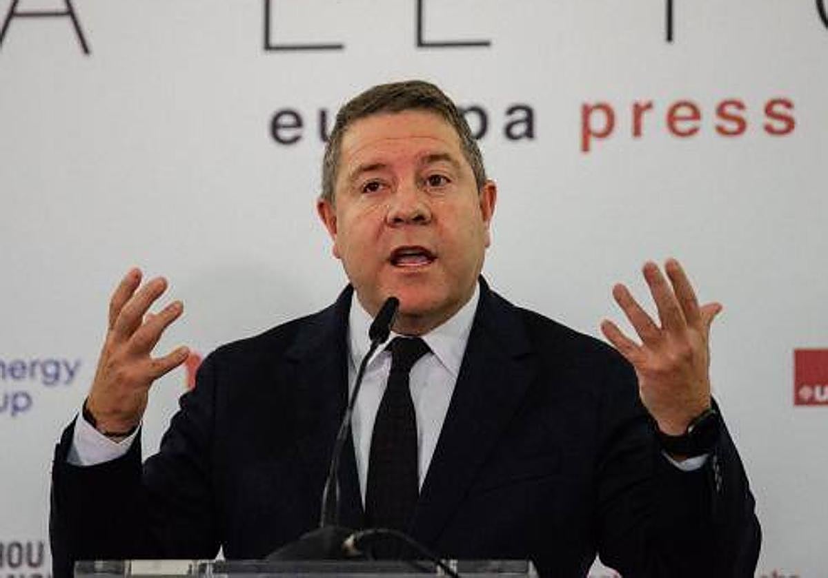 El presidente de Castilla-La Mancha, Emiliano García-Page