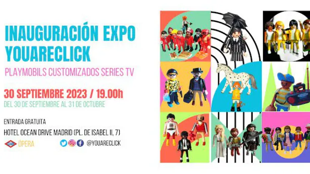 Cartel de la exposición YouAreClick