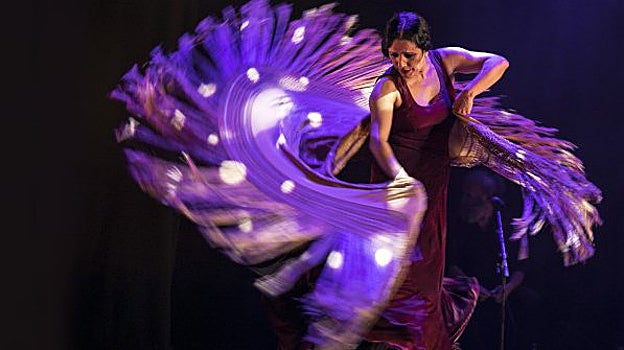 Una bailaora de flamenco