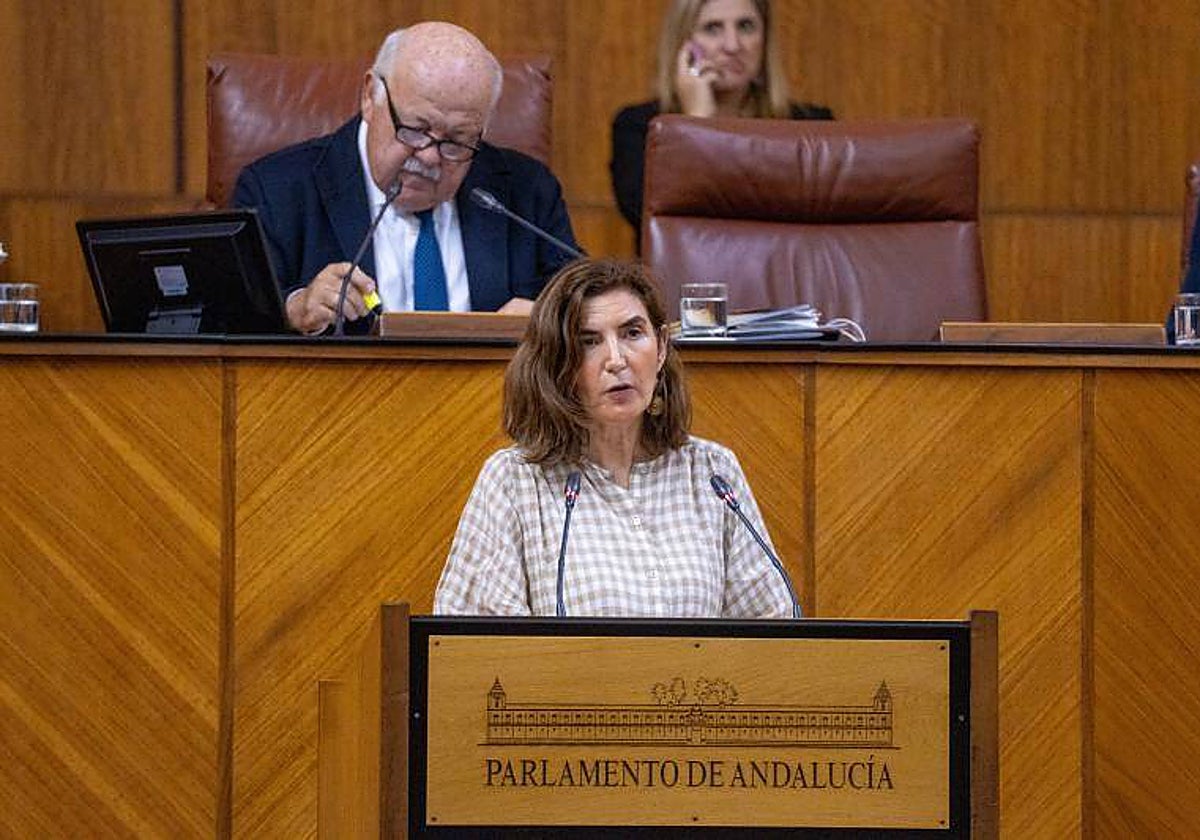 La consejera de Empleo, Empresas y Trabajo Autónomo, Rocío Blanco