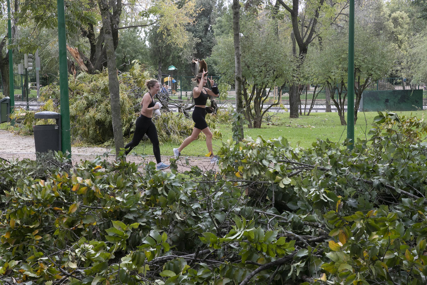 En imágenes, los efectos de Bernard en Córdoba una semana después
