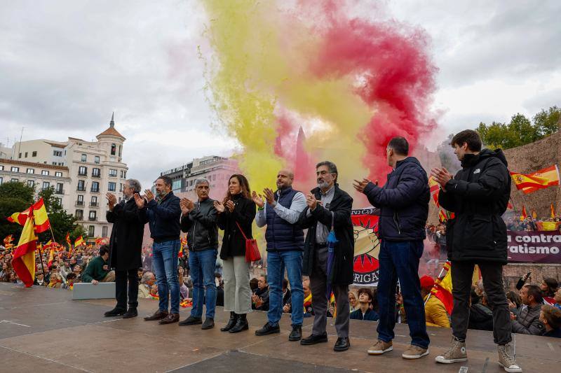 La manifestación ha sido convocada por la asociación para la Defensa de la Nación Española (DENAES)