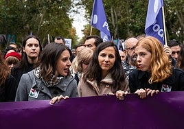 Podemos ahonda en su brecha con Sánchez en una manifestación por Palestina: «No está a la altura»