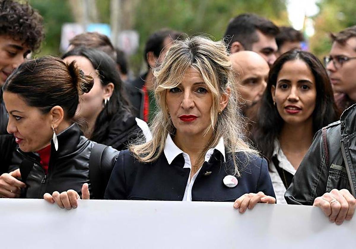 La vicepresidenta segunda en funciones y líder de Sumar, Yolanda Díaz