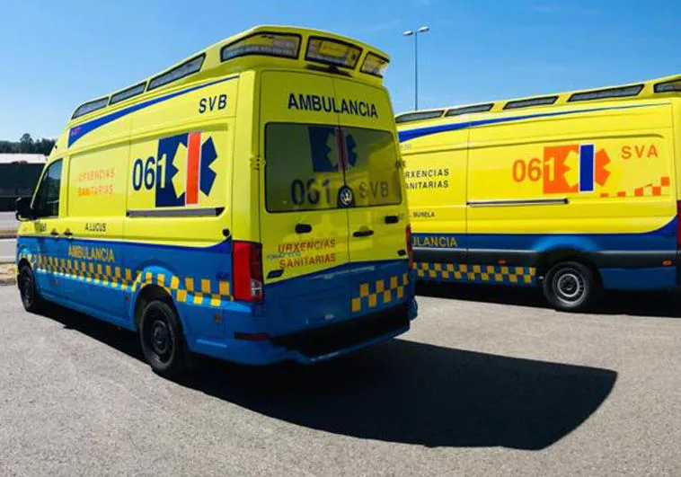 Ambulancias del Servicio Gallego de Salud