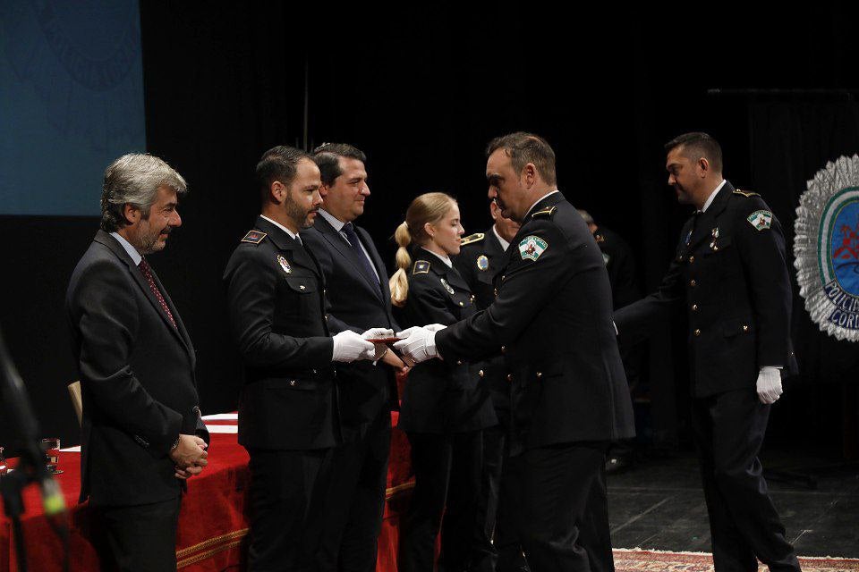 Fotos: La sobria celebración del patrón de la Policía Local de Córdoba