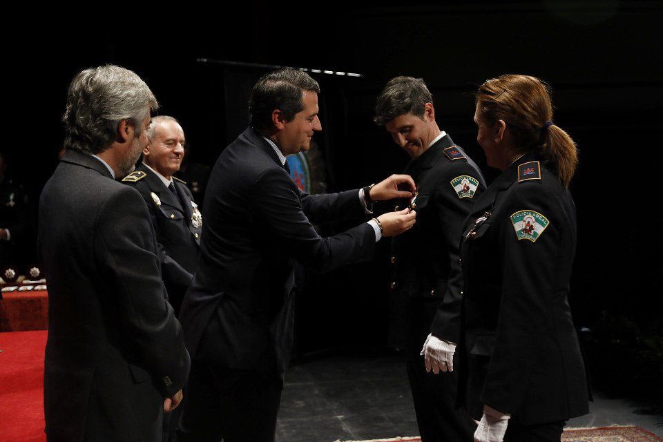Fotos: La sobria celebración del patrón de la Policía Local de Córdoba