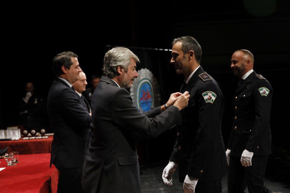 Fotos: La sobria celebración del patrón de la Policía Local de Córdoba