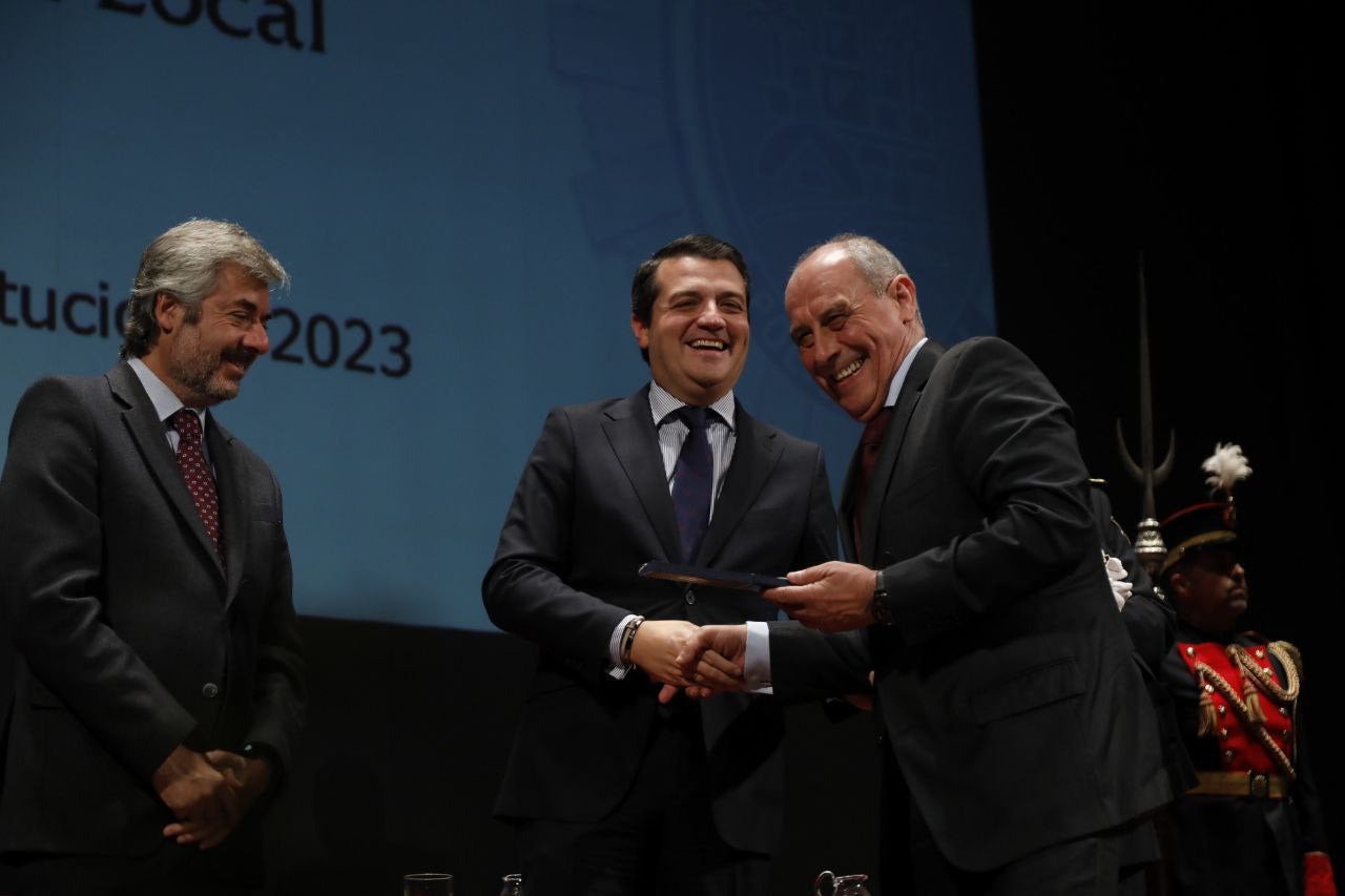 Fotos: La sobria celebración del patrón de la Policía Local de Córdoba