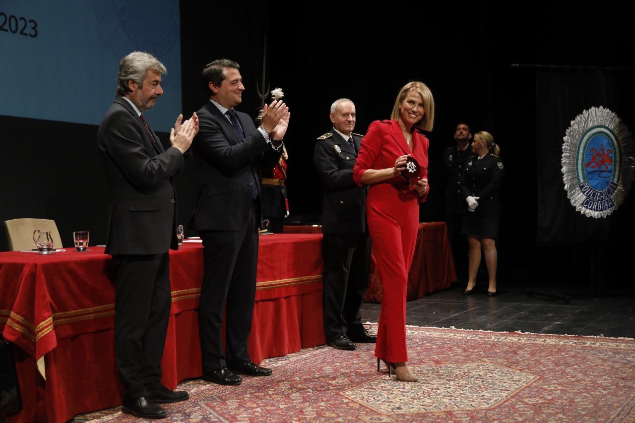 Fotos: La sobria celebración del patrón de la Policía Local de Córdoba