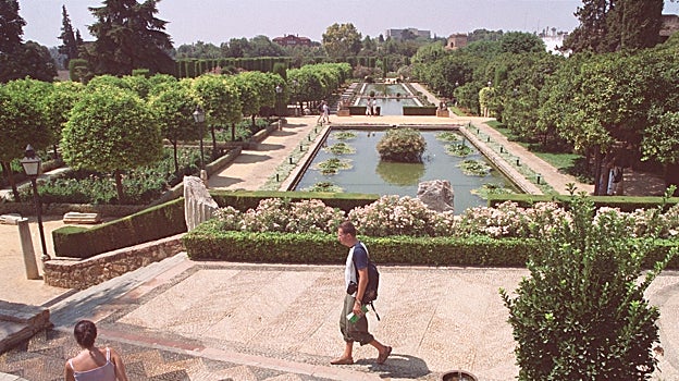 Jardines y estanques del Alcázar