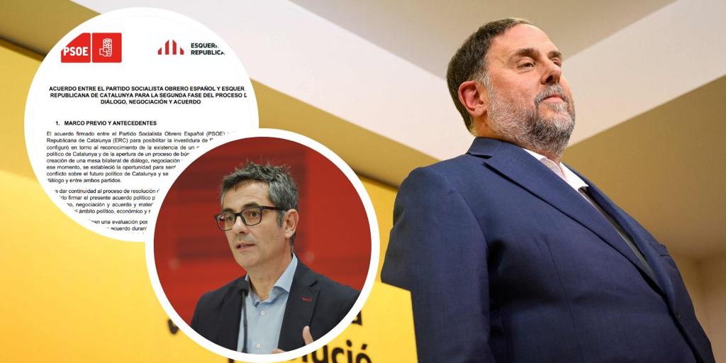 Consulta el documento completo del acuerdo entre PSOE y ERC para la ...