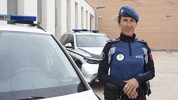 La jefa de la Comisaría de Medio Ambiente y Urbanismo de la Policía Municipal, María Luisa Robles