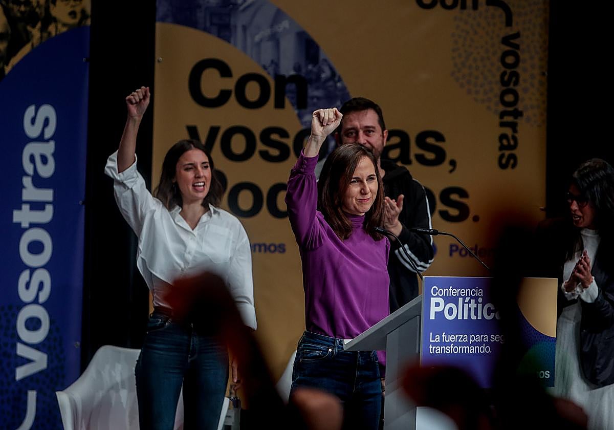 Belarra acusa a Sumar de «ser una izquierda servil» y se prepara para romper alianzas