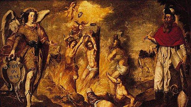 El cuadro 'Los Mártires de Córdoba', de Antonio del Castillo