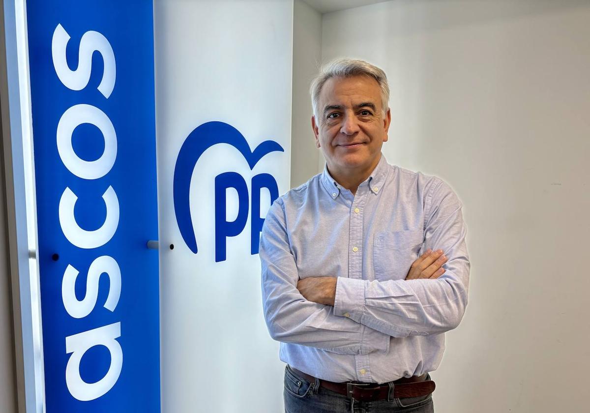 Javier de Andrés, nuevo presidente del PP en el País Vasco