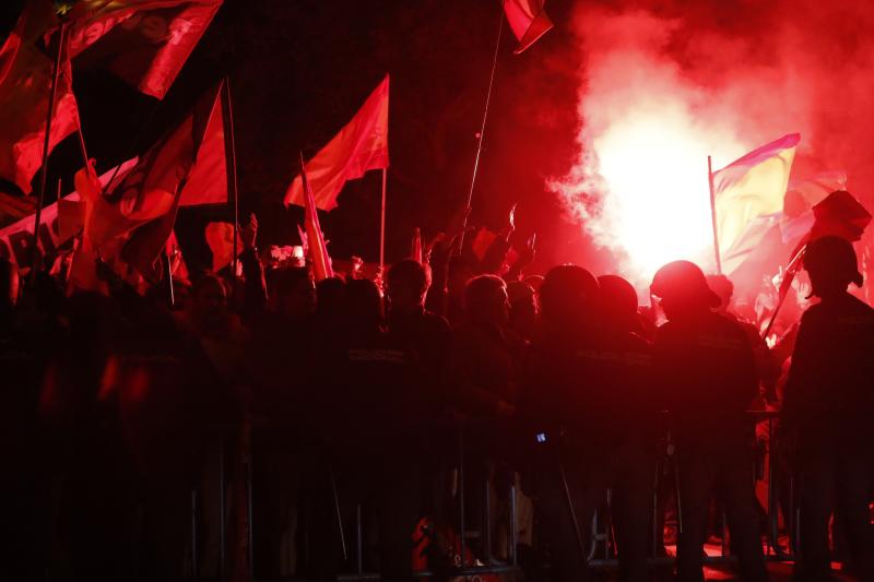 Protestas contra los la amnistía en Madrid