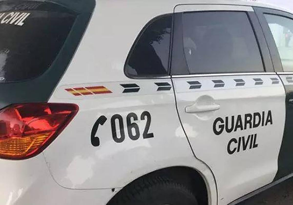 Vehículo de la Guardia Civil