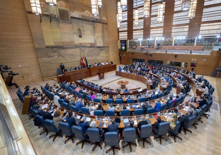 El Pleno de la Asamblea de Madrid se ha reunido dos veces en las últimas dos semanas