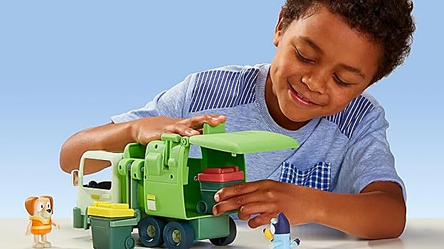 Camión de basura de Bluey