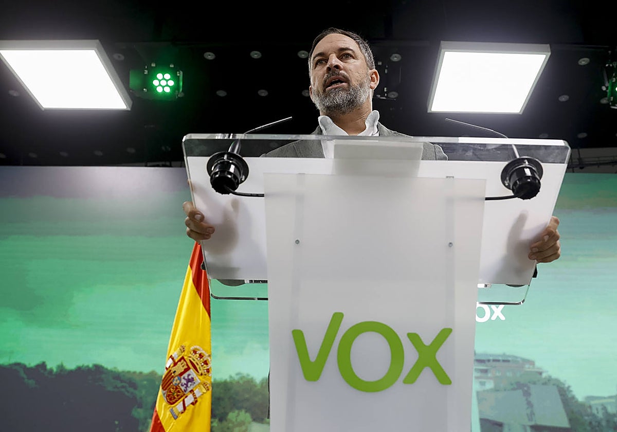 Abascal ha comparecido este jueves en Bambú por tercera vez esta semana
