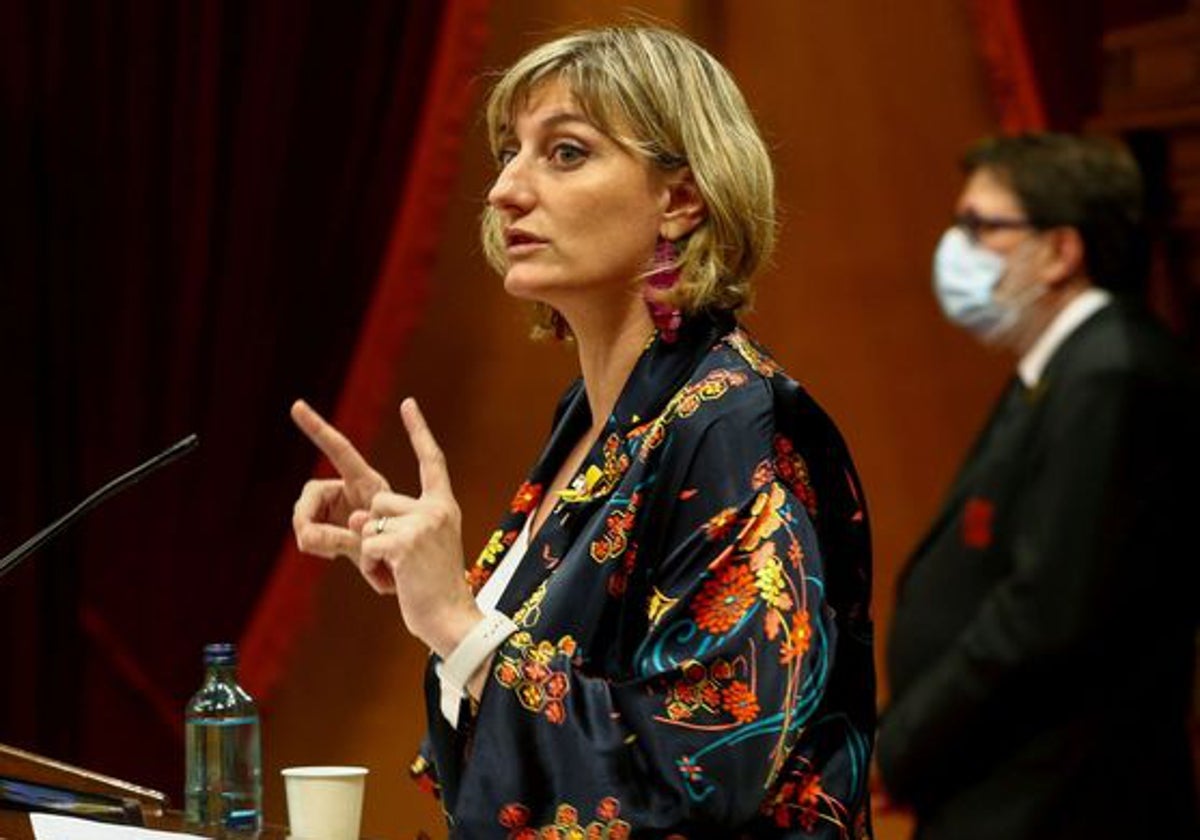 La exconsejera catalana de Salud Alba Vergés, ahora vicepresidenta del Parlament