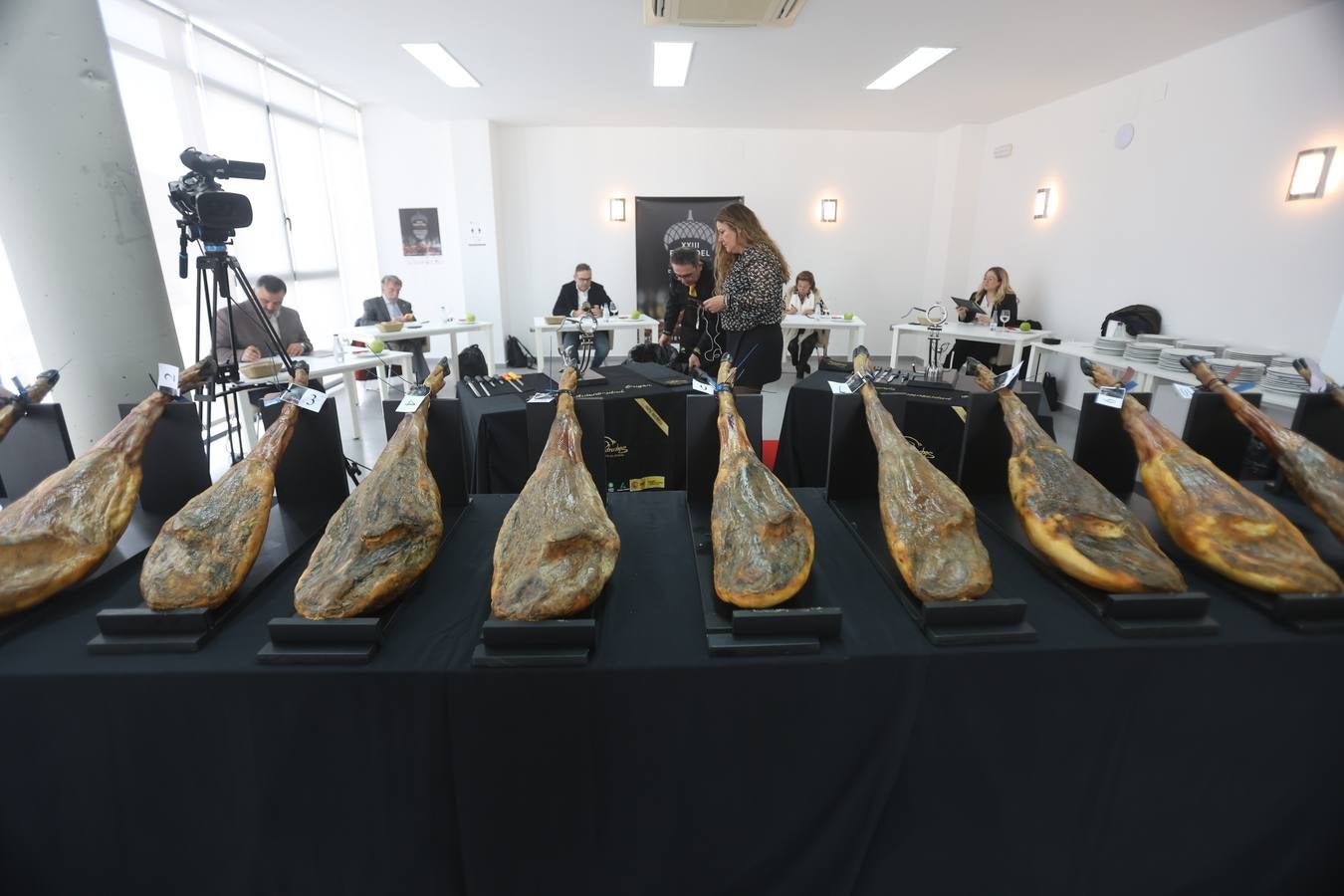 Fotos: cómo se elige al mejor jamón cien por cien ibérico del Valle de Los Pedroches