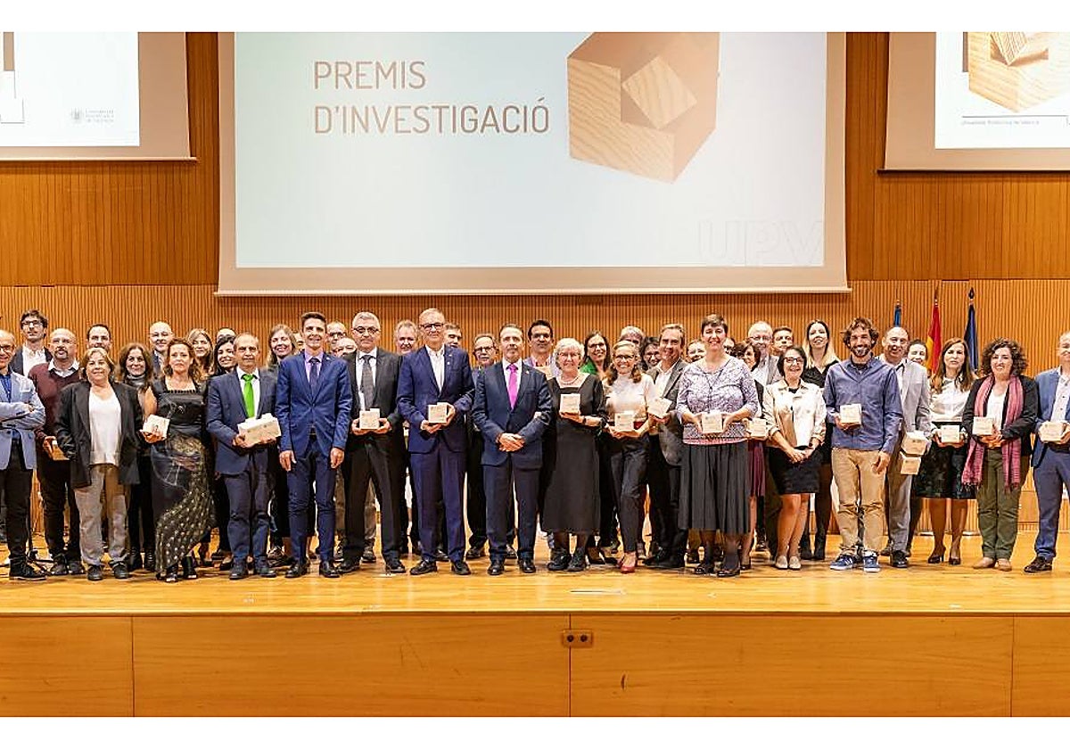 Imagen de la II edición de los Premios de Investigación UPV