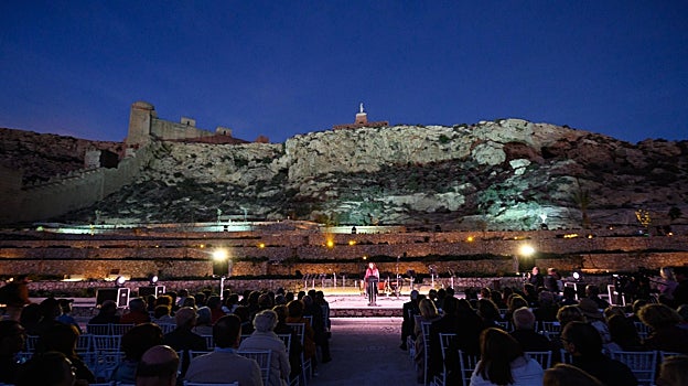 Inauguración de los jardines mediterráneos de La Hoya en Almería.
