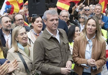 Unos 30.000 gallegos claman contra Sánchez y la amnistía al independentismo